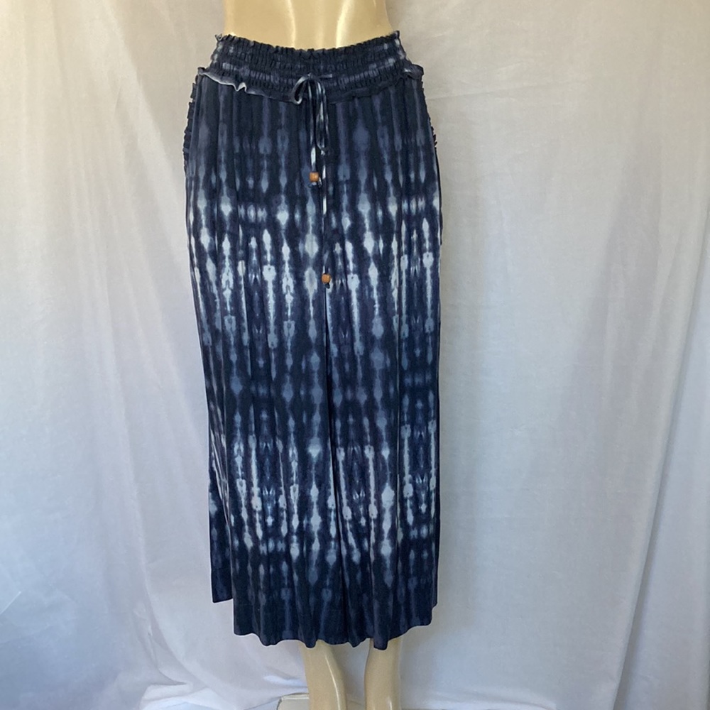 DEMOCRACY Jeans Women’s Tie Dye Wide Leg Pants Plus Size 2X Elastic Waist NWOT